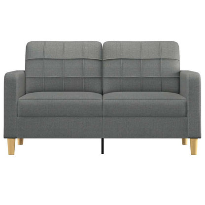 2-seater Sofa Dark Grey Polyester 55.1 in Seat width Durable