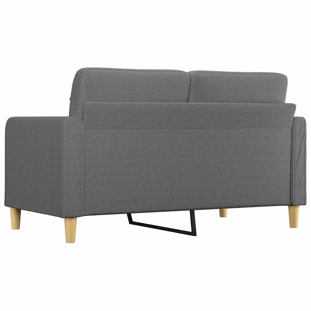 2-seater Sofa Dark Grey Polyester 55.1 in Seat width Durable