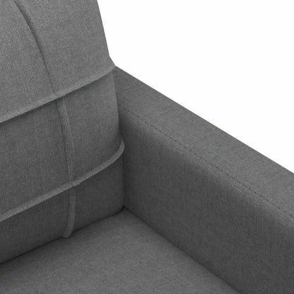 2-seater Sofa Dark Grey Polyester 55.1 in Seat width Durable