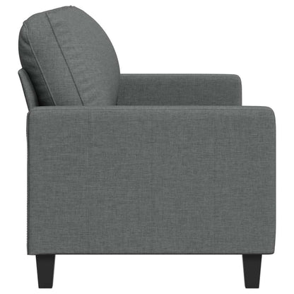 3-Seater Sofa Dark Gray 70.9" Fabric