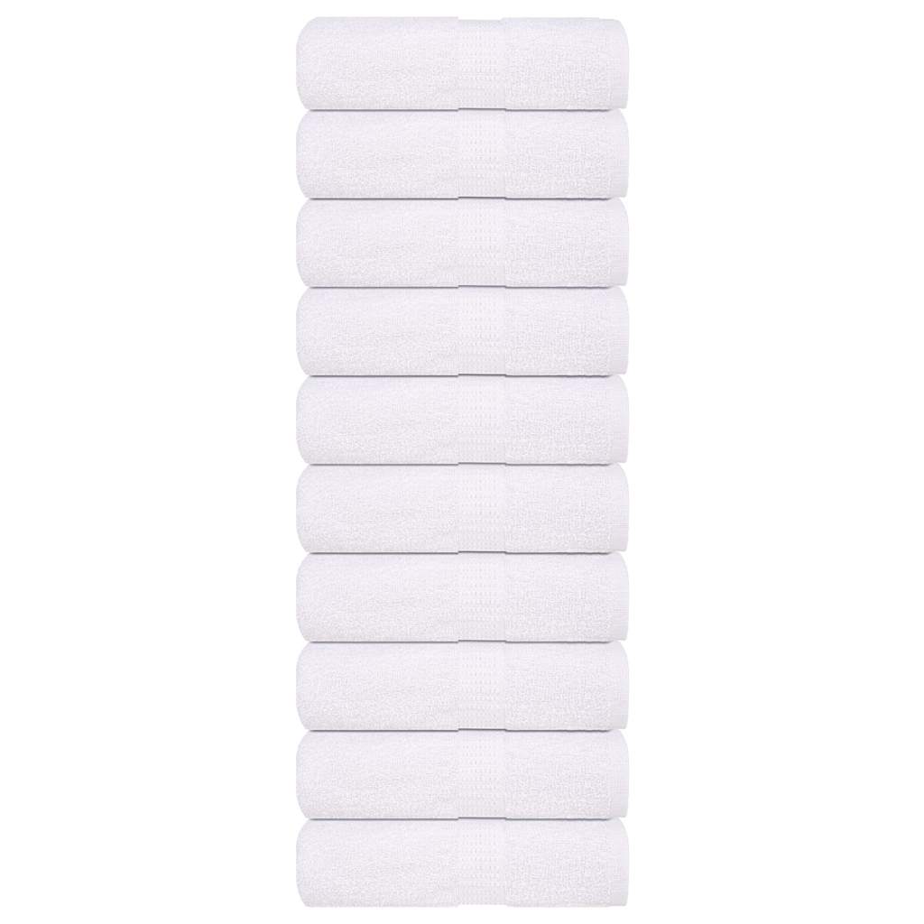Wash Towels "FROGN" 10 pcs White 30x30 cm 360 gsm