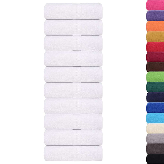 Wash Towels "FROGN" 10 pcs White 30x30 cm 360 gsm