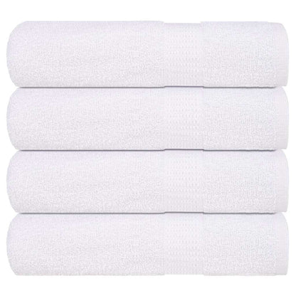 Hand Towels "FROGN" 4 pcs White 50x100 cm 360 gsm