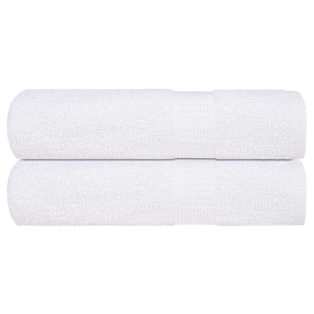 Shower Towels "FROGN" 2 pcs White 70x140 cm 360 gsm