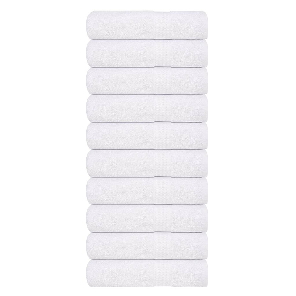 Shower Towels "FROGN" 10 pcs White 70x140 cm 360 gsm