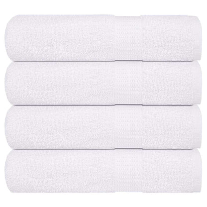 Bath Towels "FROGN" 4 pcs White 100x150 cm 360 gsm