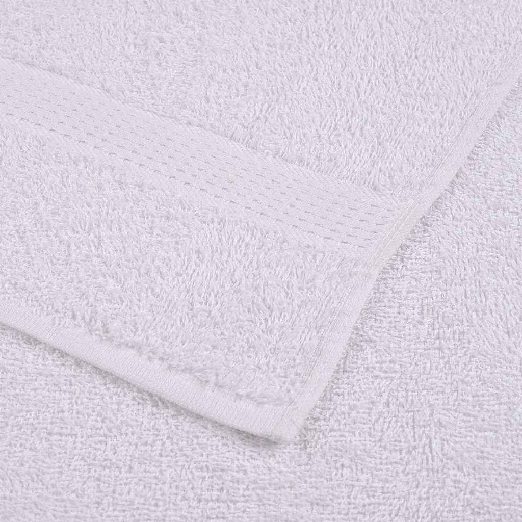 Bath Towels "FROGN" 25 pcs White 100x150 cm 360 gsm