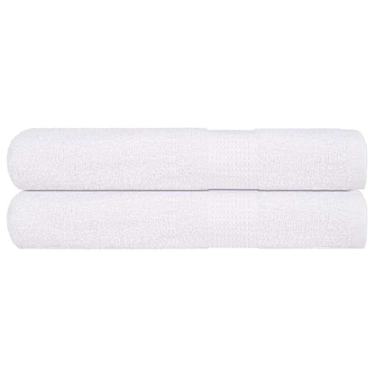Sauna Towels "FROGN" 2 pcs White 80x200 cm 360 gsm