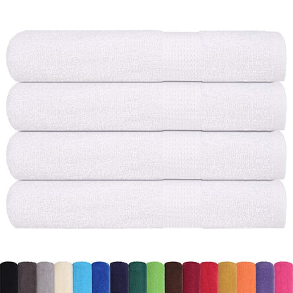 Sauna Towels "FROGN" 4 pcs White 80x200 cm 360 gsm
