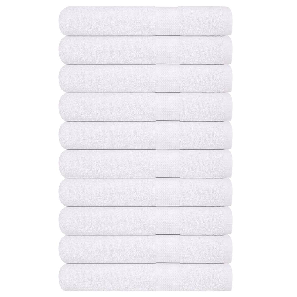 Sauna Towels "FROGN" 10 pcs White 80x200 cm 360 gsm