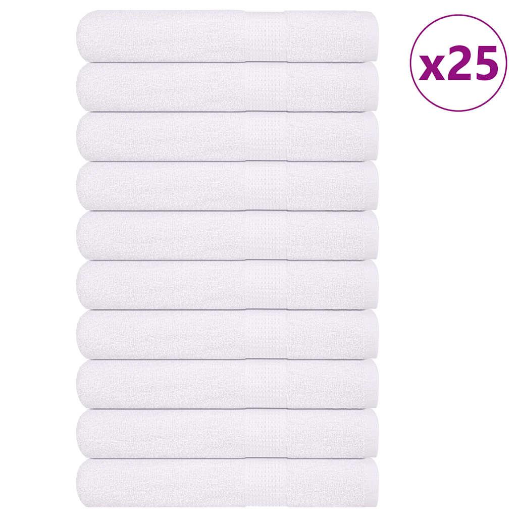 Towels "FROGN" 25 pcs White 100x200 cm 360 gsm