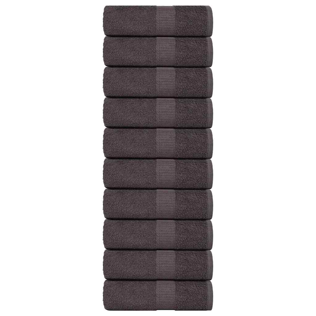 Wash Towels "FROGN" 10 pcs Anthracite 30x30 cm 360 gsm