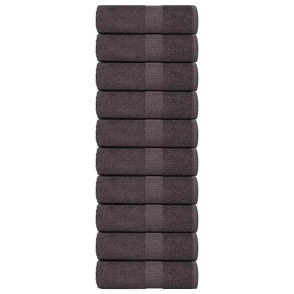 Wash Towels "FROGN" 10 pcs Anthracite 30x30 cm 360 gsm