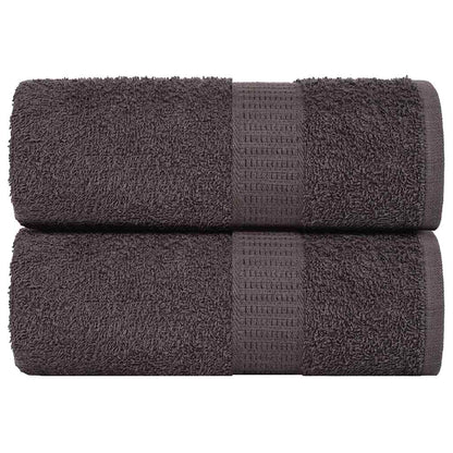 Guest Towels "FROGN" 2 pcs Anthracite 30x50 cm 360 gsm
