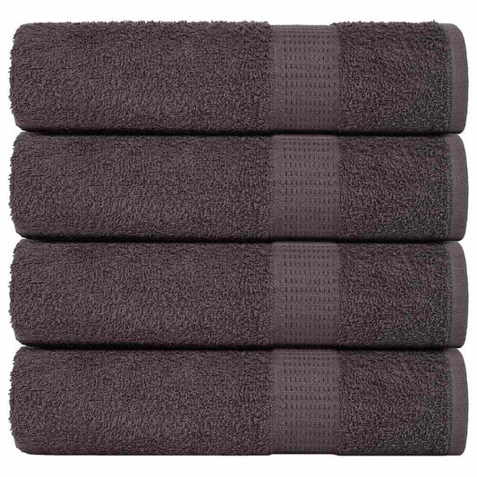 Hand Towels "FROGN" 4 pcs Anthracite 50x100 cm 360 gsm
