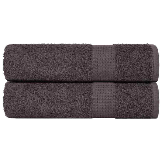 Shower Towels "FROGN" 2 pcs Anthracite 70x140 cm 360 gsm