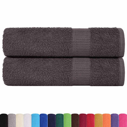 Shower Towels "FROGN" 2 pcs Anthracite 70x140 cm 360 gsm