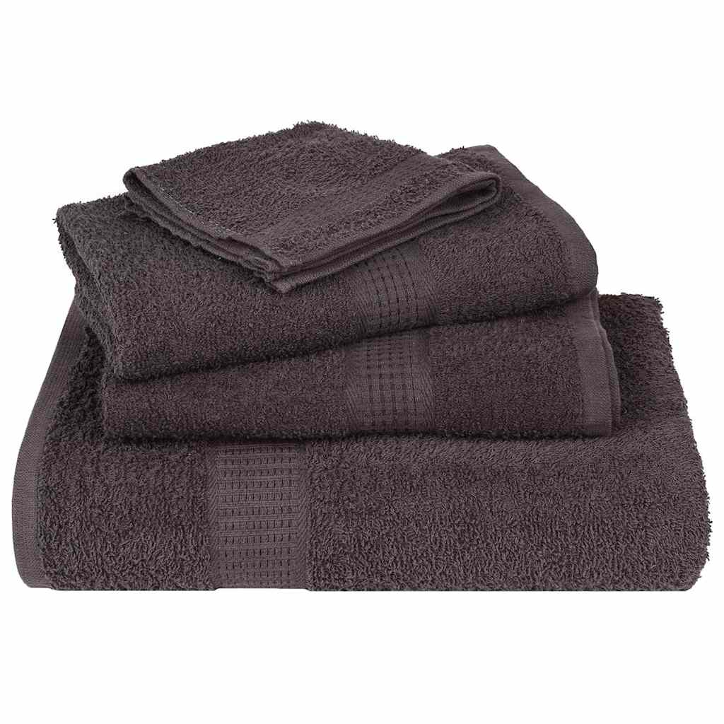 Shower Towels "FROGN" 10 pcs Anthracite 70x140 cm 360 gsm