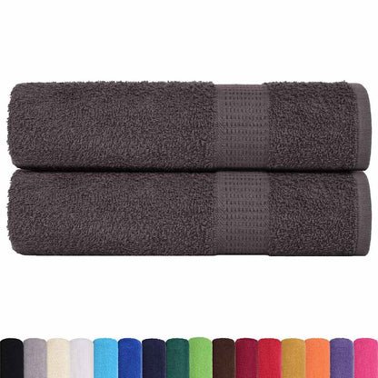 Bath Towels "FROGN" 2 pcs Anthracite 100x150 cm 360 gsm