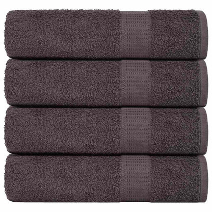 Bath Towels "FROGN" 4 pcs Anthracite 100x150 cm 360 gsm