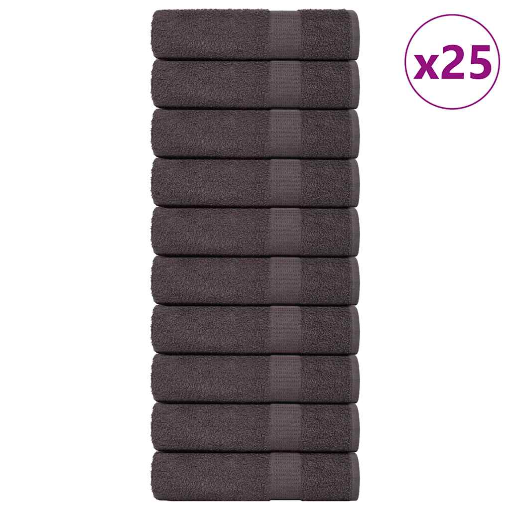 Bath Towels "FROGN" 25 pcs Anthracite 100x150 cm 360 gsm