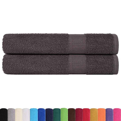 Towels "FROGN" 2 pcs Anthracite 100x200 cm 360 gsm