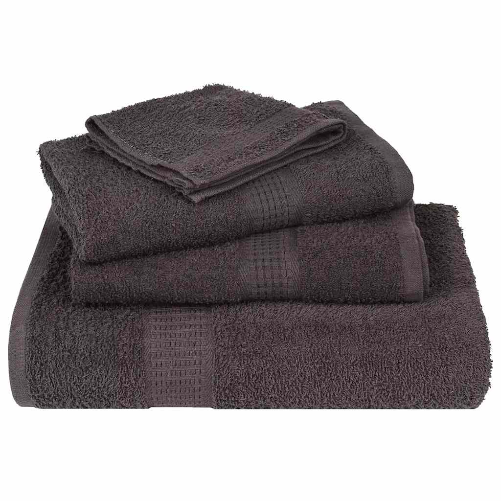Towels "FROGN" 4 pcs Anthracite 100x200 cm 360 gsm