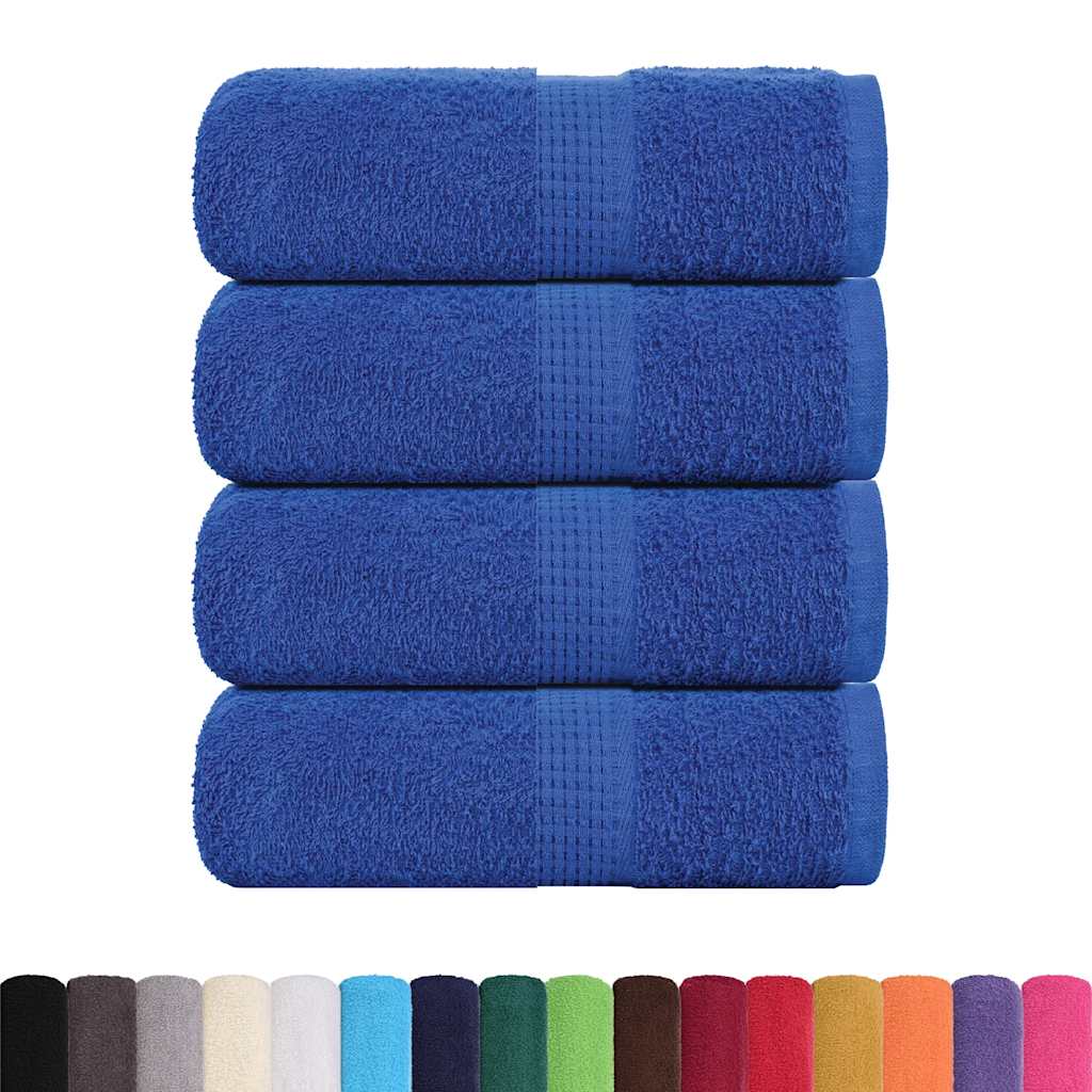 Guest Towels "FROGN" 4 pcs Blue 30x50 cm 360 gsm