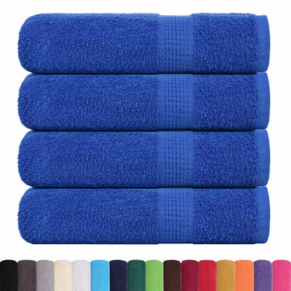 Bath Towels "FROGN" 4 pcs Blue 100x150 cm 360 gsm