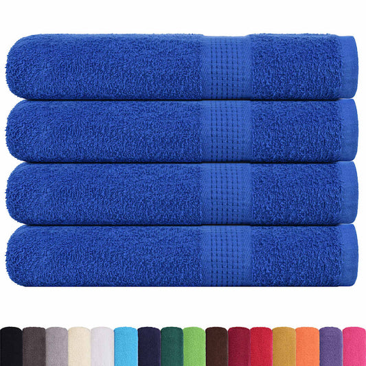 Sauna Towels "FROGN" 4 pcs Blue 80x200 cm 360 gsm