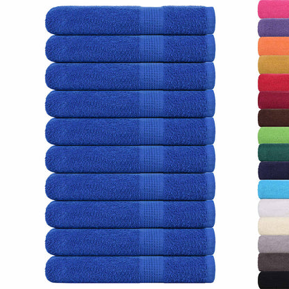 Sauna Towels "FROGN" 10 pcs Blue 80x200 cm 360 gsm