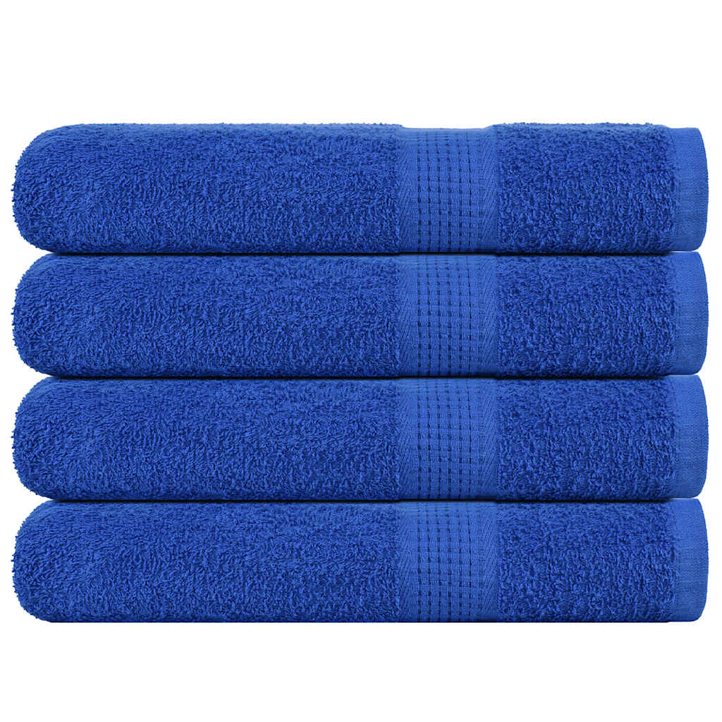 Towels "FROGN" 4 pcs Blue 100x200 cm 360 gsm