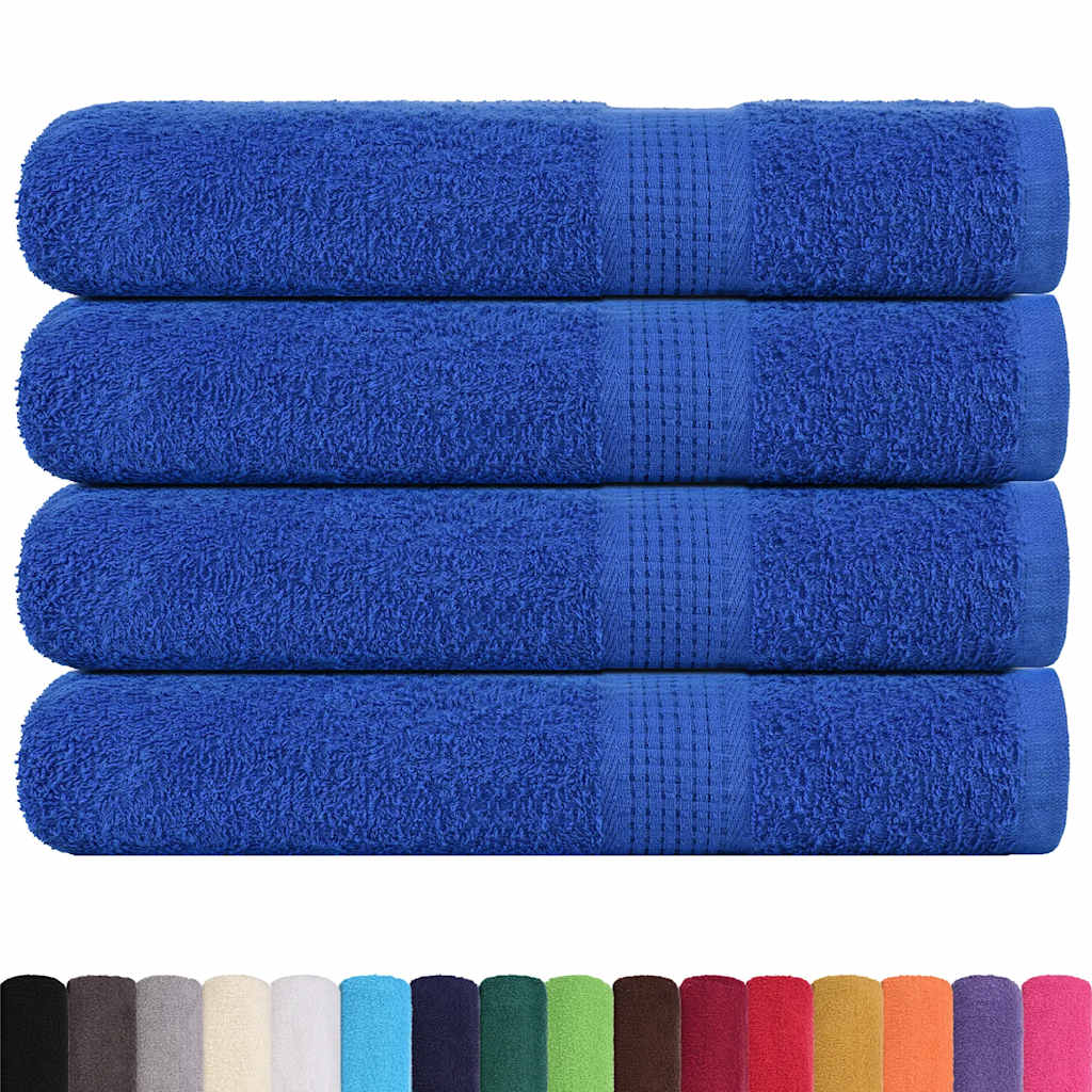 Towels "FROGN" 4 pcs Blue 100x200 cm 360 gsm