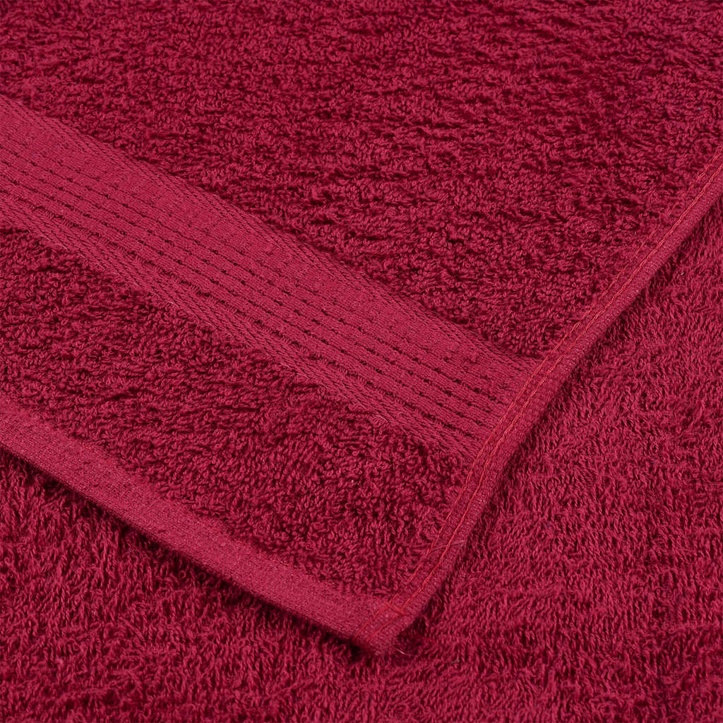 Wash Towels "FROGN" 2 pcs Bordeaux 30x30 cm 360 gsm
