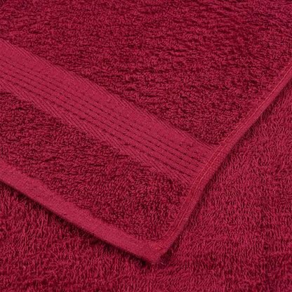 Wash Towels "FROGN" 2 pcs Bordeaux 30x30 cm 360 gsm