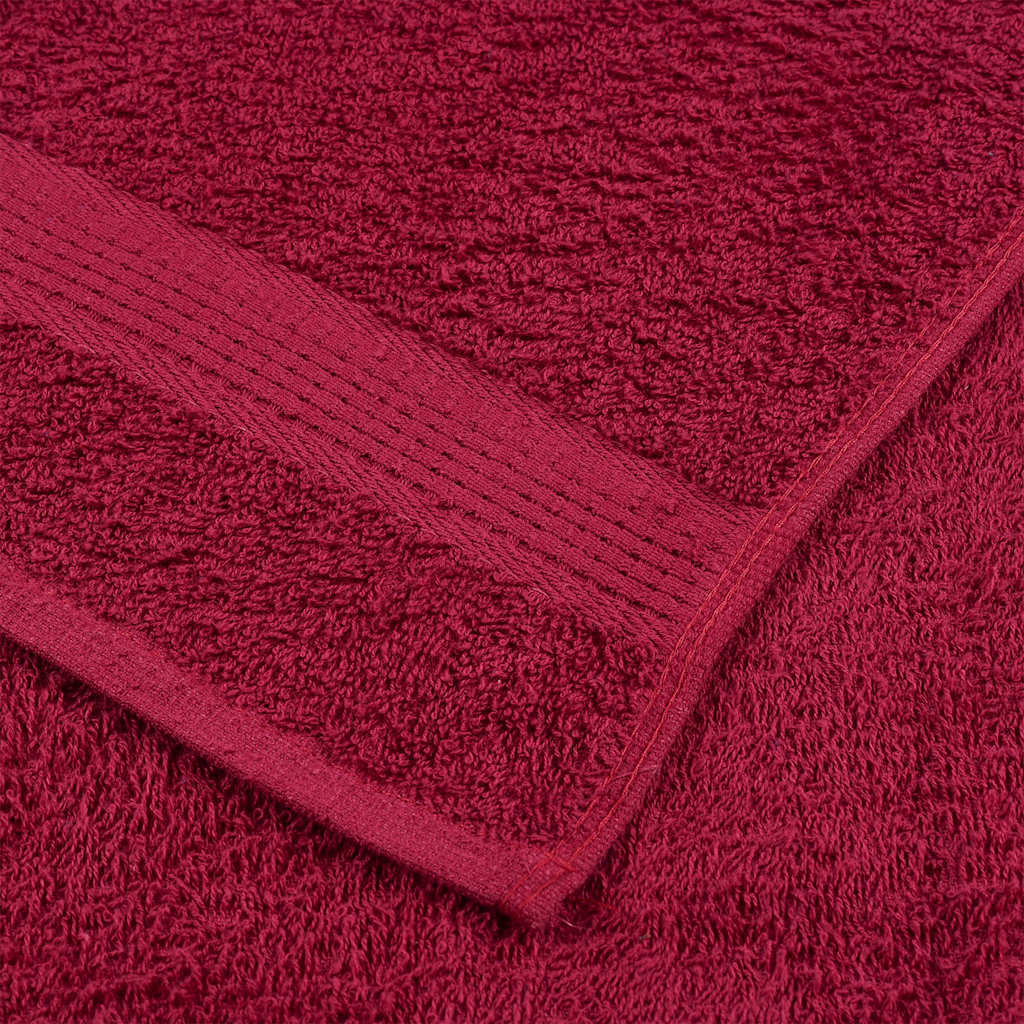 Guest Towels "FROGN" 2 pcs Bordeaux 30x50 cm 360 gsm