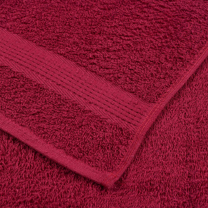 Guest Towels "FROGN" 2 pcs Bordeaux 30x50 cm 360 gsm