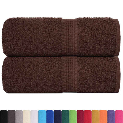 Wash Towels "FROGN" 2 pcs Brown 30x30 cm 360 gsm