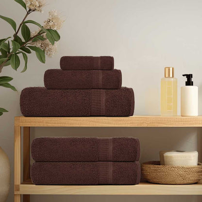 Wash Towels "FROGN" 10 pcs Brown 30x30 cm 360 gsm