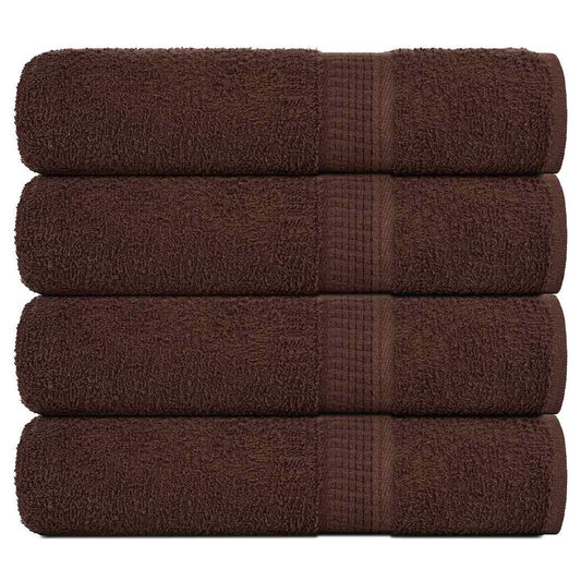 Shower Towels "FROGN" 4 pcs Brown 70x140 cm 360 gsm