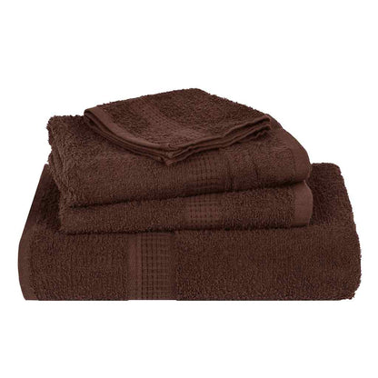 Towels "FROGN" 4 pcs Brown 100x200 cm 360 gsm