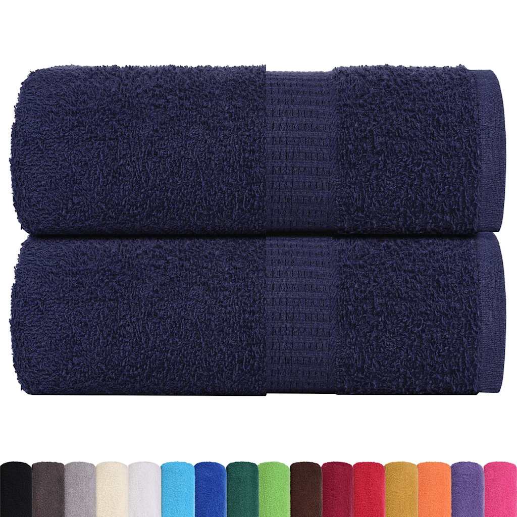 Wash Towels "FROGN" 2 pcs Navy Blue 30x30 cm 360 gsm