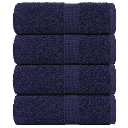 Wash Towels "FROGN" 4 pcs Navy Blue 30x30 cm 360 gsm