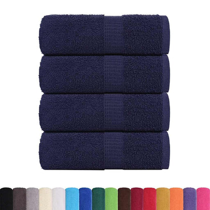 Wash Towels "FROGN" 4 pcs Navy Blue 30x30 cm 360 gsm