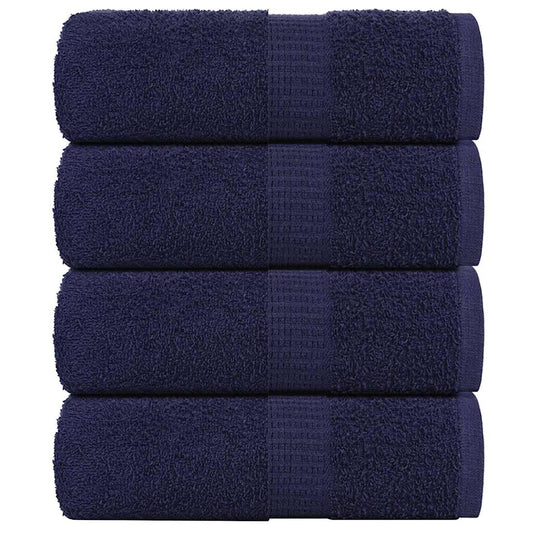 Guest Towels "FROGN" 4 pcs Navy Blue 30x50 cm 360 gsm