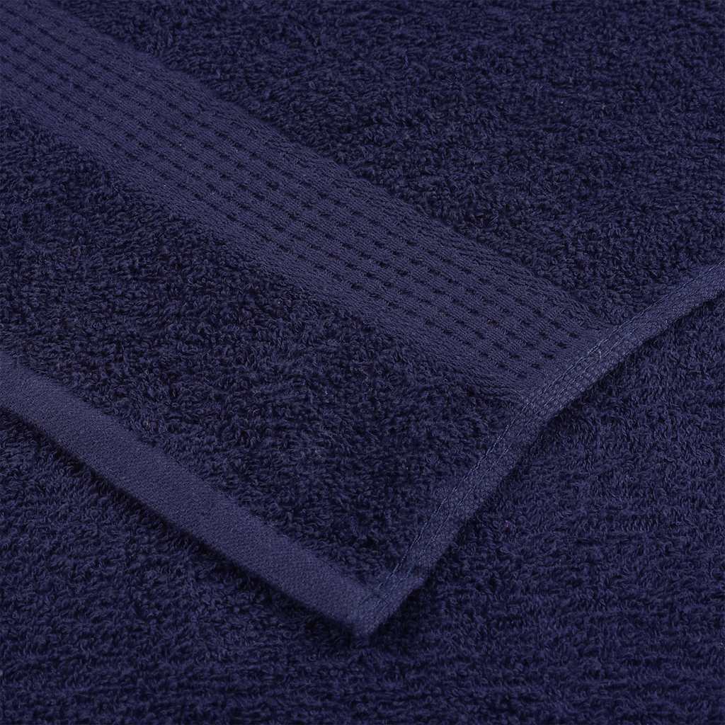 Guest Towels "FROGN" 10 pcs Navy Blue 30x50 cm 360 gsm