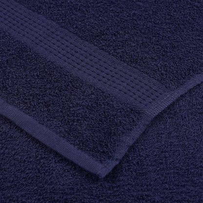 Hand Towels "FROGN" 2 pcs Navy Blue 50x100 cm 360 gsm