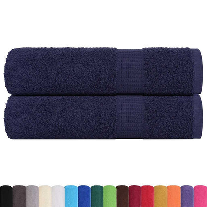 Shower Towels "FROGN" 2 pcs Navy Blue 70x140 cm 360 gsm