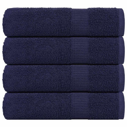 Bath Towels "FROGN" 4 pcs Navy Blue 100x150 cm 360 gsm