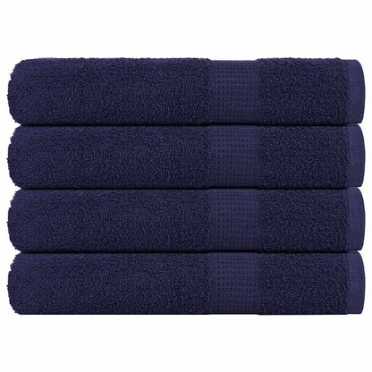 Sauna Towels "FROGN" 4 pcs Navy Blue 80x200 cm 360 gsm